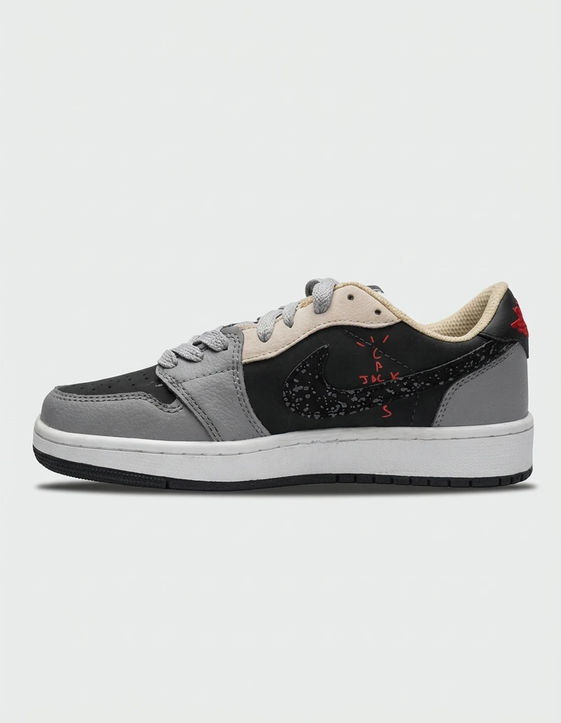 کفش روزانه زنانه نایک Nike Jordan 1 Low Travis Scott W