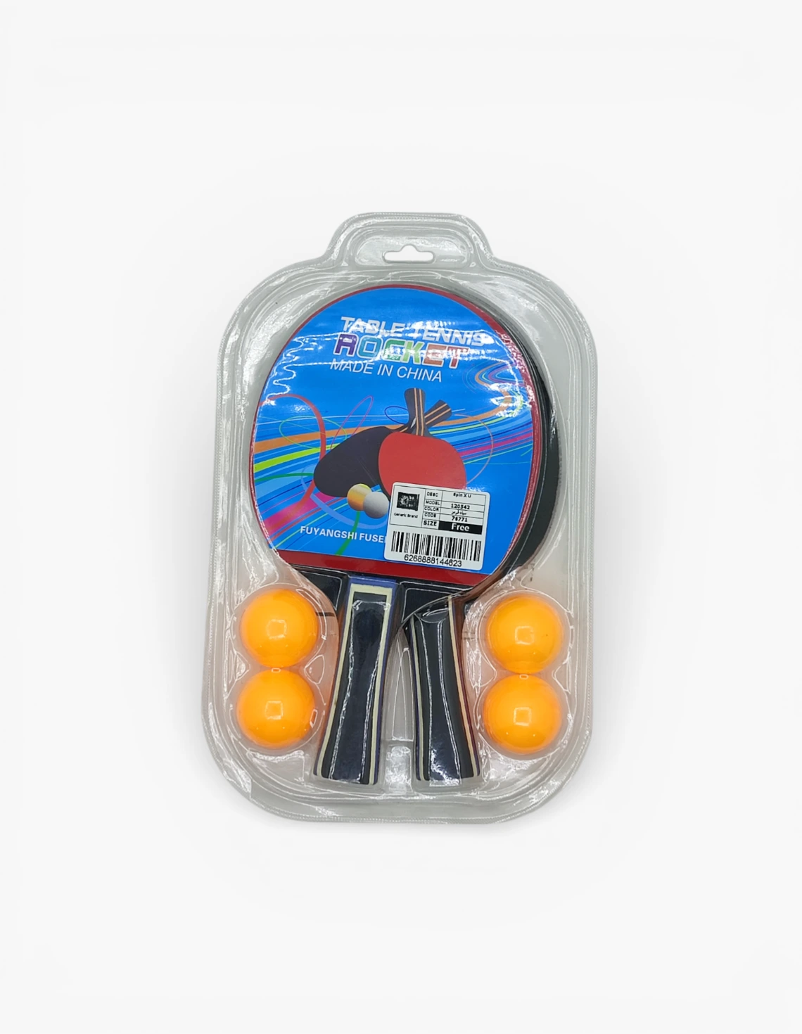 راکت پینگ پنگ Unisex بدون برند Spin X U