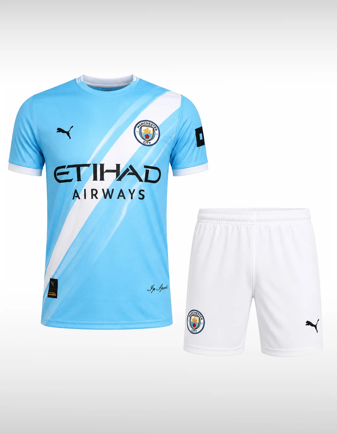 ست تیشرت و شلوارک هواداری فوتبال پسرانه پوما Manchester City Fan Set J